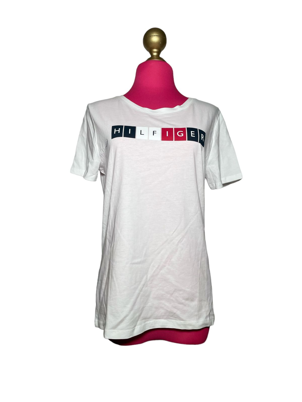 Blusa Tommy Hilfiger - Blanca, Talla M