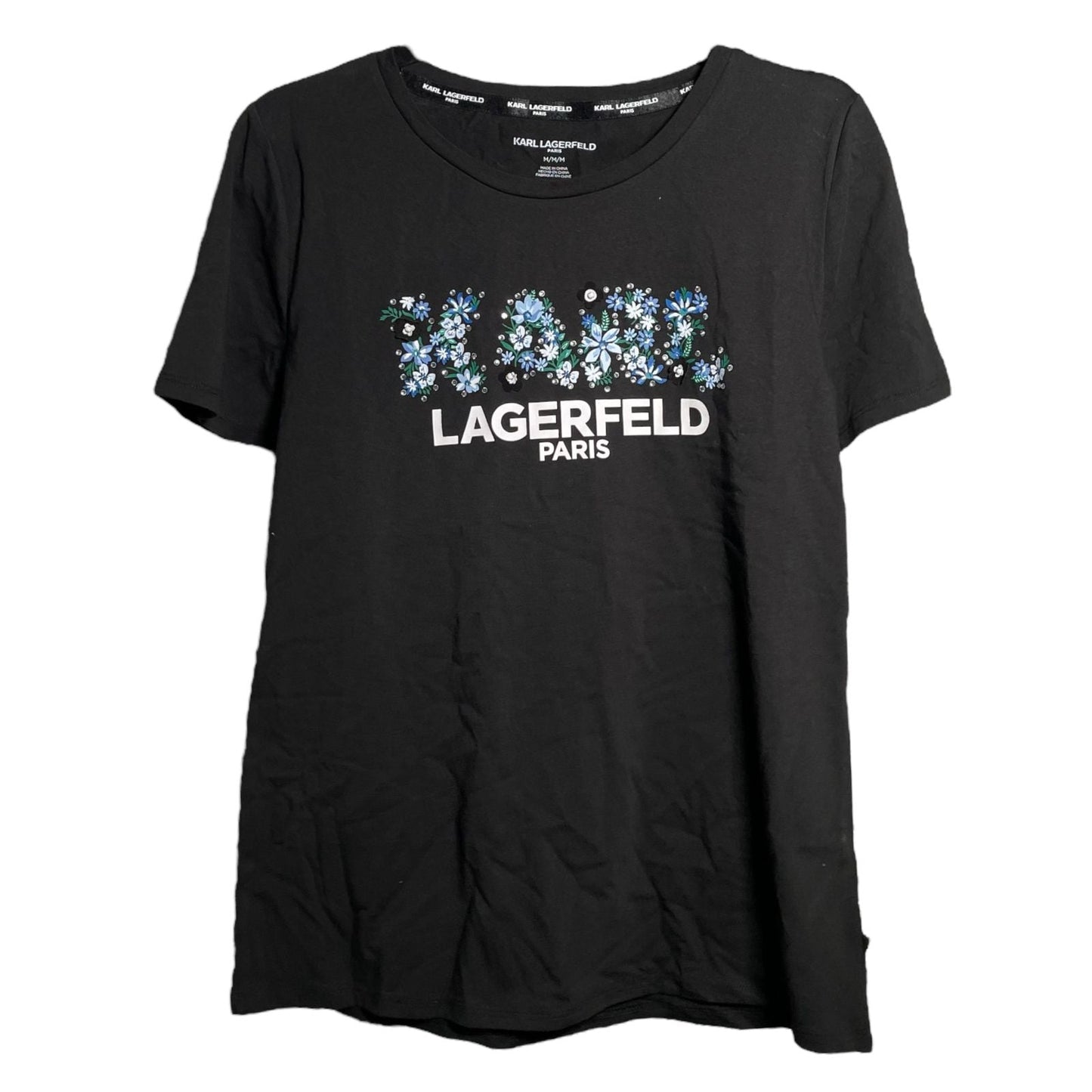 Blusa Karl Lagerfeld Negra